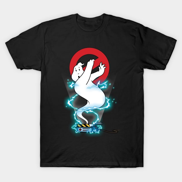 Busting Ghosts Exploring The Paranormal With The Ghostbusters T-Shirt by Landscape In Autumn